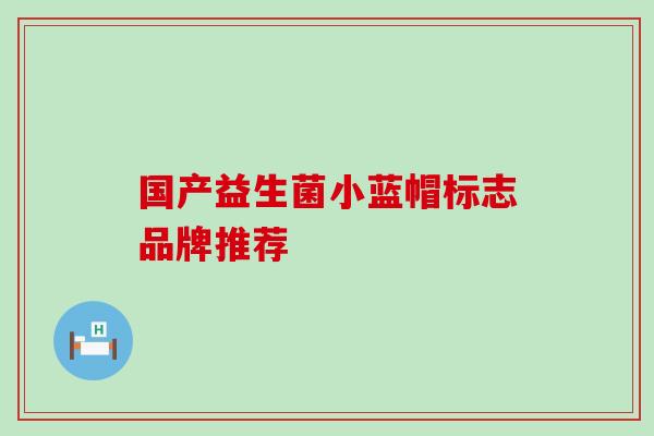 国产益生菌小蓝帽标志品牌推荐