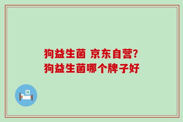 狗益生菌 京东自营?狗益生菌哪个牌子好 狗益生菌 京东自营?狗益生菌哪个牌子好