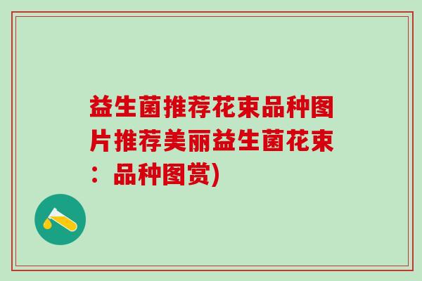 益生菌推荐花束品种图片推荐美丽益生菌花束：品种图赏)