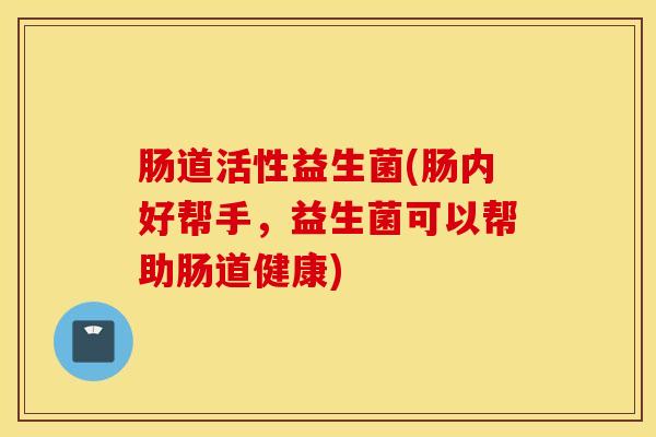 肠道活性益生菌(肠内好帮手，益生菌可以帮助肠道健康)