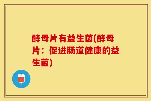 酵母片有益生菌(酵母片:促进肠道健康的益生菌) 酵母片有益生菌(酵母片:促进肠道健康的益生菌)